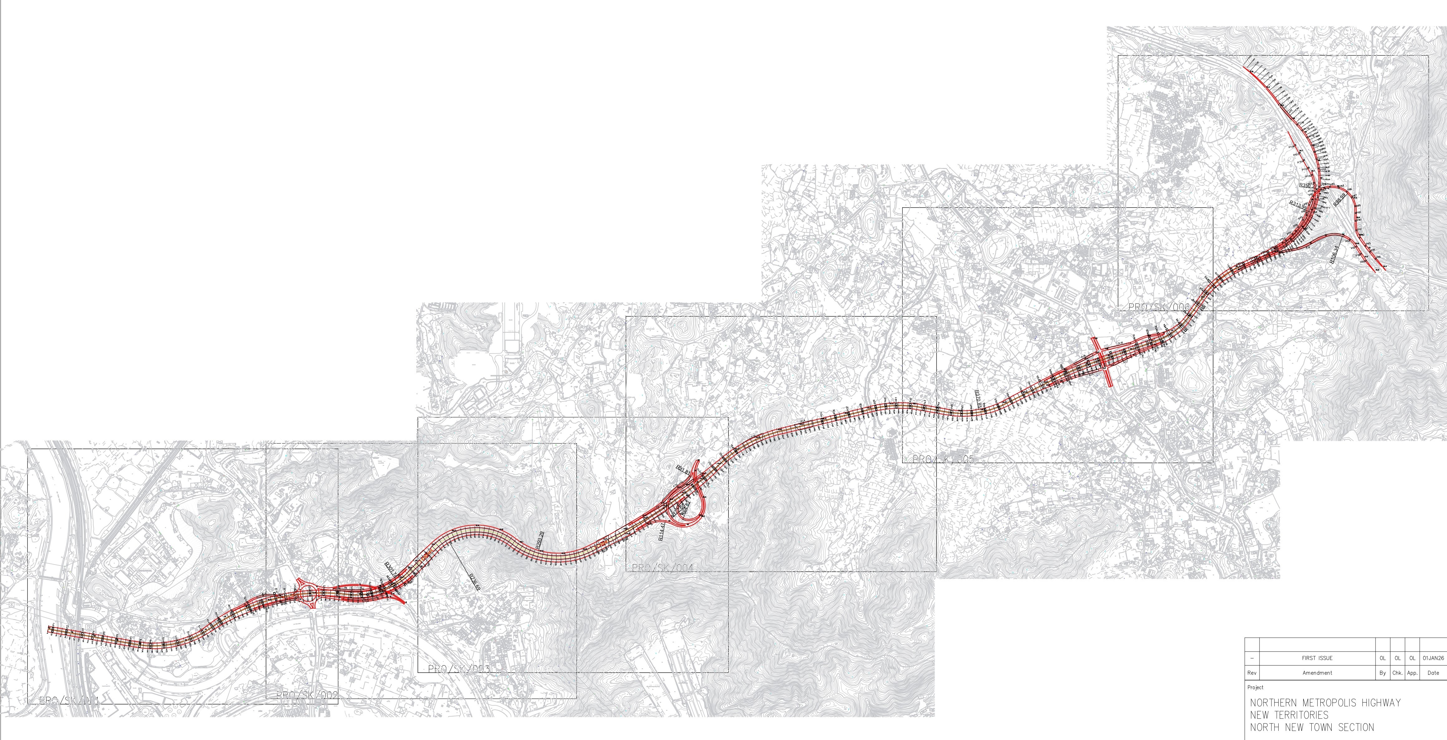 北部都會區公路設計項目