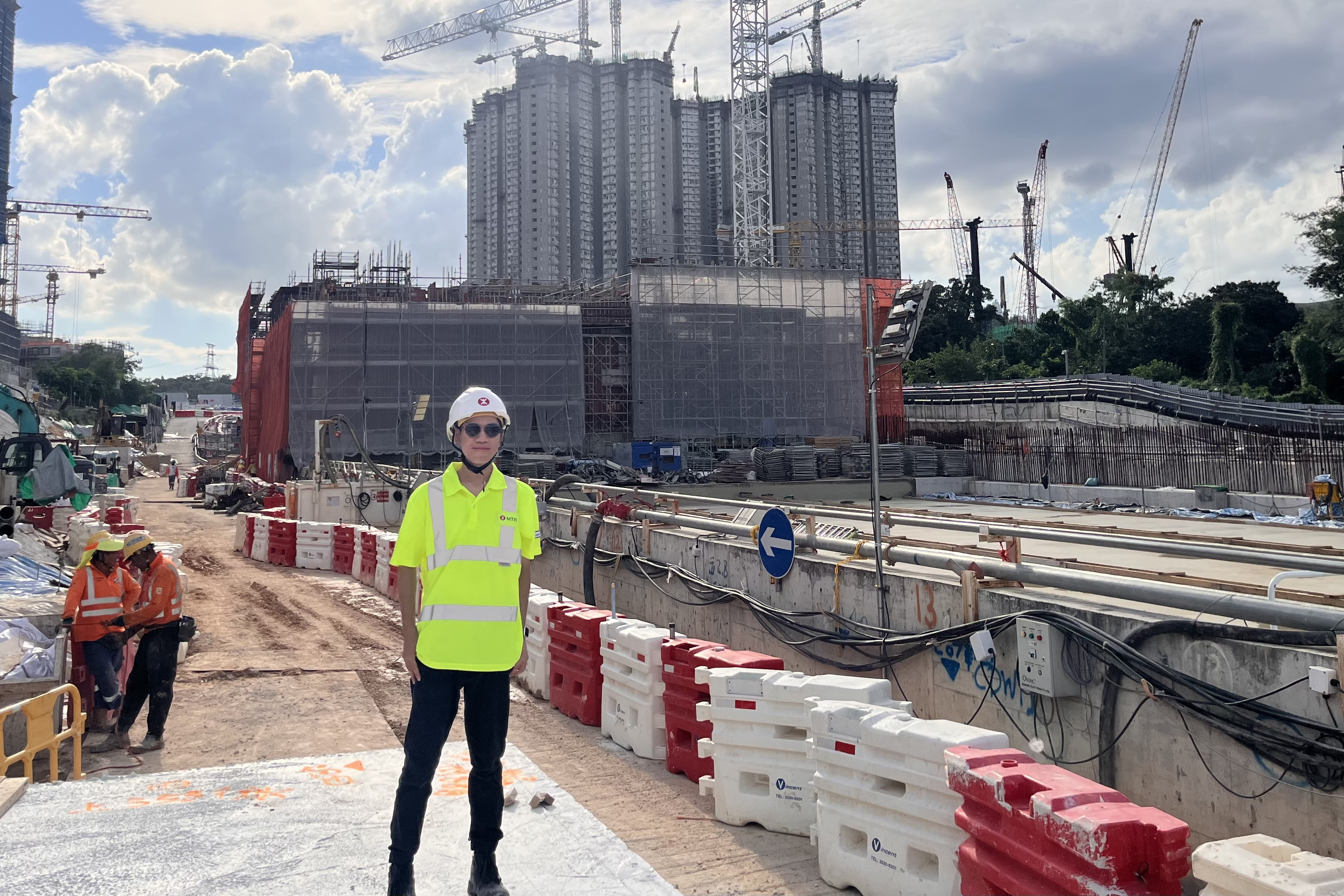 港鐵項目工作現場照片